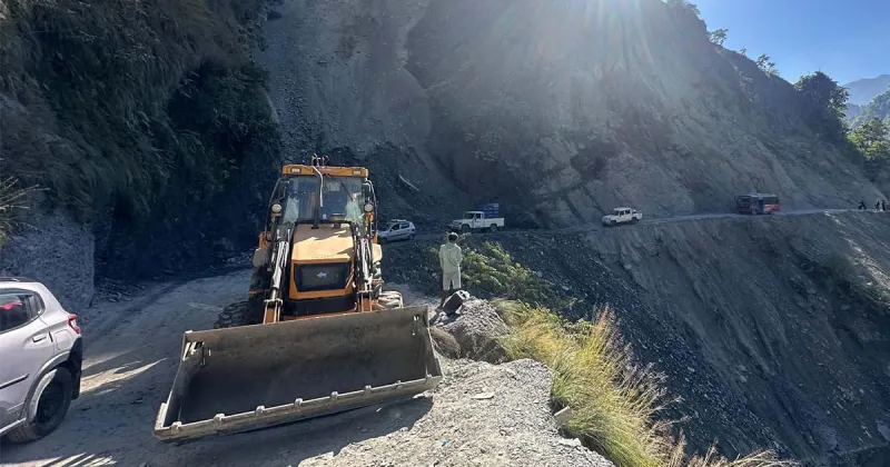 Beni-Darwang Road Reopens for Traffic After Week-Long Closure in Myagdi
