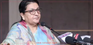 Former President Bhandari Urges World to Prioritise Climate Justice