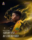West Indies Batter Sherfane Rutherford Signs for Nepal Premier League Franchise Sudurpaschim Royals