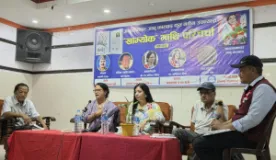 Discussion on Janu Kambang’s Novel ‘Khamyok’ Held in Dharan