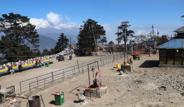 Pathibhara Temple Sees Fewer Pilgrims During Dashain