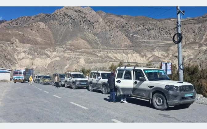 Tourist Activity Picks Up in Mustang After Dashain