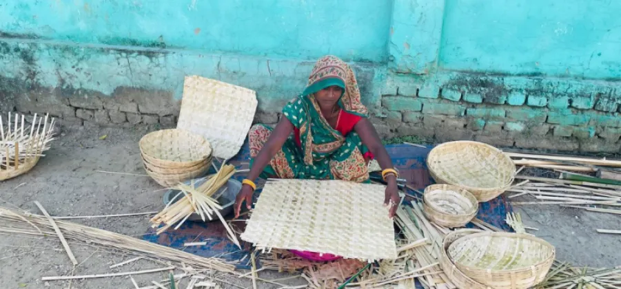 Dom Community's Traditional Bamboo Craft Livelihood Under Threat in Terai