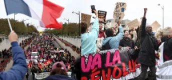 France Protests: 135 Arrested as Curfews and Tear Gas Reported in Several Cities