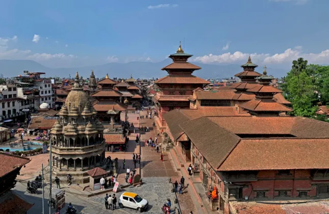Yal Kumari offers tika and jamara at Patan Durbar Square, formally closing Dashain for Newar community