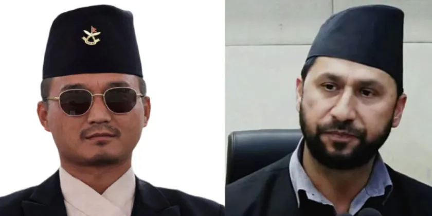 Home Minister Sudhan Gurung Meets RSP Chair Rabi Lamichhane