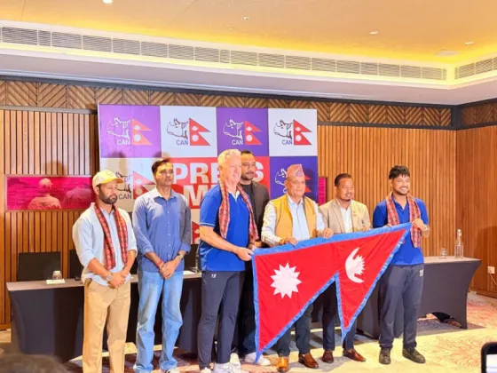 Nepal Cricket Team Farewelled Ahead of ICC World Cup League 2 Series