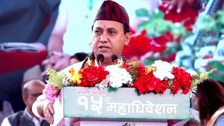 Nepali Congress Ready to Cooperate with Government on Necessary Issues: Vishwaprakash Sharma