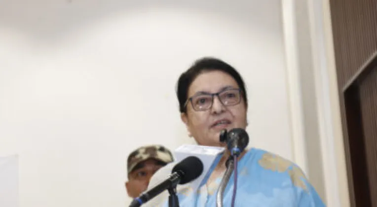Bidya Devi Bhandari Launches Book on Ananda Prasad Pokharel in Kathmandu