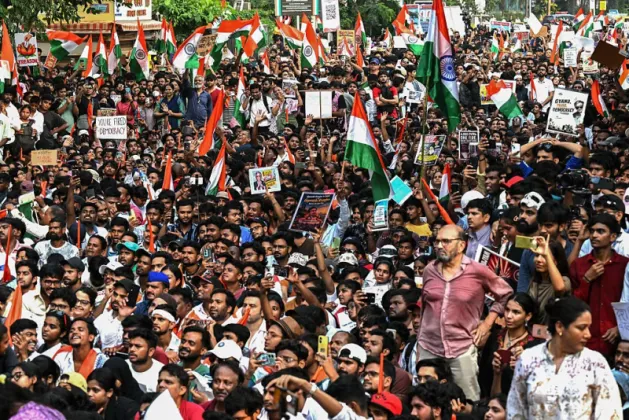 Protests in New Delhi Demand Indian Election Commission Chief’s Resignation