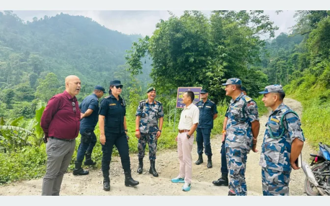 Jhapa Boosts Security Along Jhapa-Ilam Border to Curb Smuggling