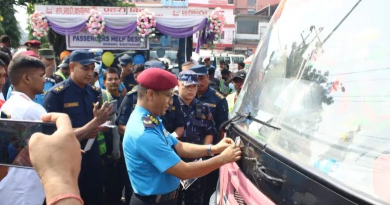 Nepal Police Set Up 48 Passenger Help Desks for Festival Travel