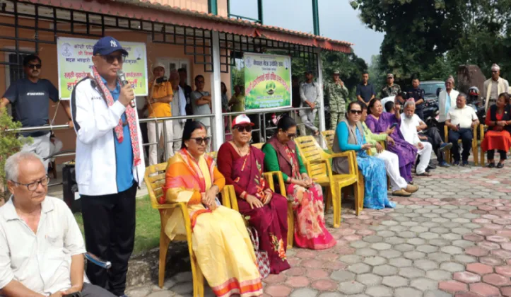 Koshi Chief Minister Karki Urges People to Donate Eyes After Death