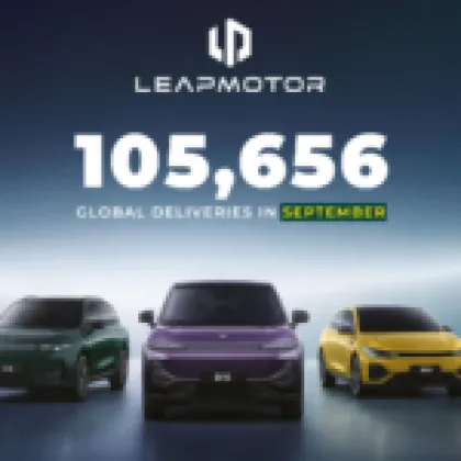 Leapmotor Sets Global Record with 105,656 Deliveries in September