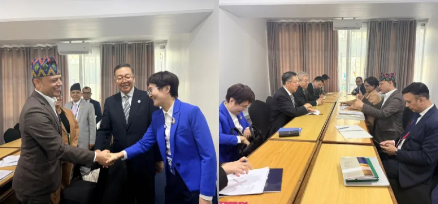 Speaker Aryal Meets Chinese Delegation on Sidelines of 153rd IPU Assembly