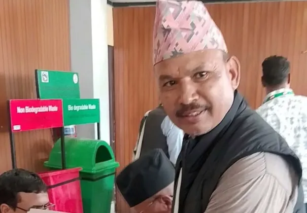 Manojmani Acharya Files Candidacy for Nepali Congress General Secretary