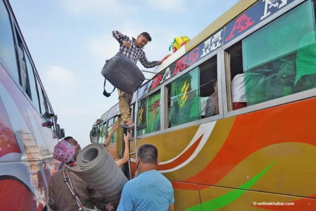 Dashain Advance Bus Ticket Booking to Open on October 9
