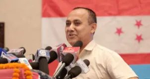 Bishwaprakash Sharma Files Candidacy for Nepali Congress Senior Vice Chair
