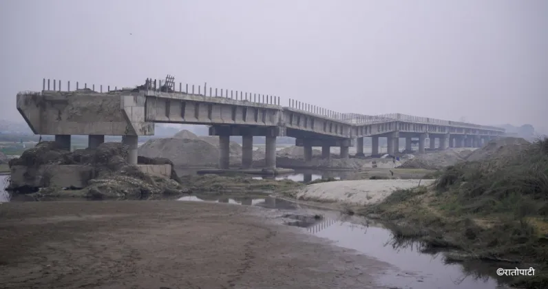 Kamala River Bridge Nears Completion, Set to Open in Mangsir
