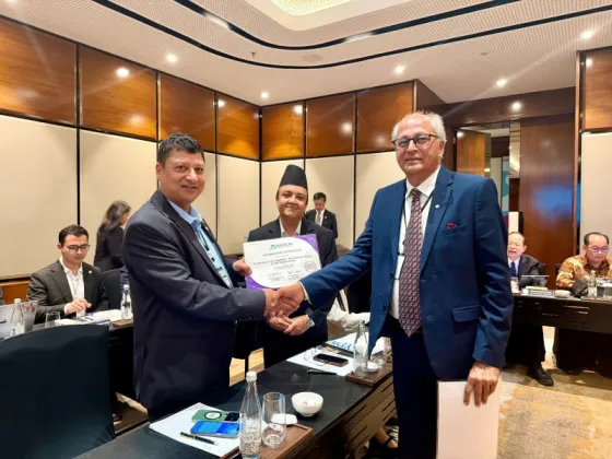 Nawaraj Kunwar Re-elected Unopposed as ASOCIO Vice-Chair