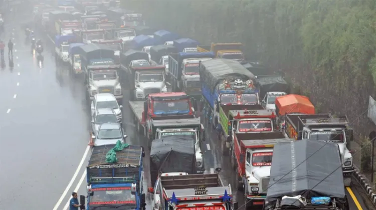 Large Cargo Vehicles Banned on Narayanghat-Kathmandu Road During Dashain