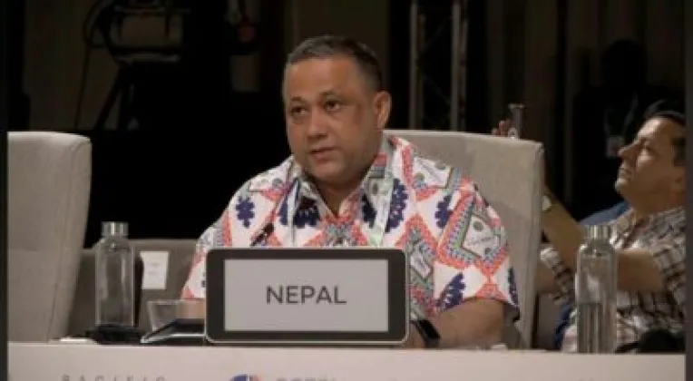 Nepal and Pacific Islands Face Shared Climate Crisis, Says Foreign Minister Khanal