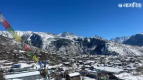 Snowfall and Rain Disrupt Daily Life Across Humla