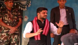 Labour Minister Ramji Yadav Meets Youth and Workers in Sunsari