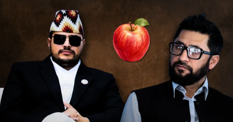 Gyanendra Shahi Thanks Rabi Lamichhane for Promoting Jumla Apples