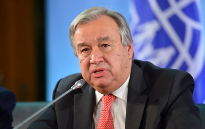 UN Chief Guterres Calls for End to Middle East Conflict