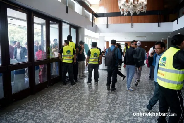 Nepali Congress Closed Session Begins Ahead of Leadership Election