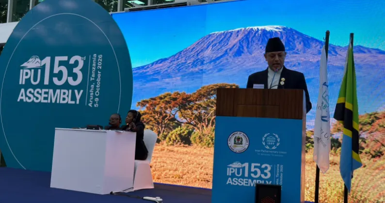 Nepal Climate Resolution Passes at IPU Assembly with Two-Thirds Majority