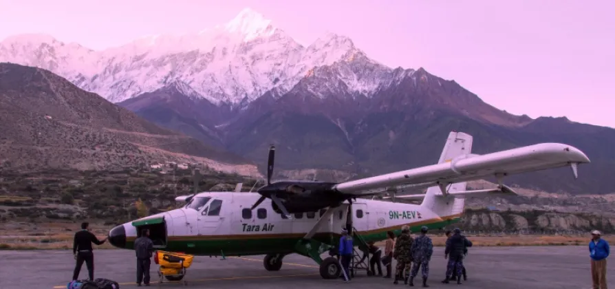Pokhara-Jomsom Flights See Passenger Surge After Road Blockade