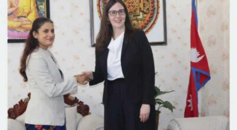 US Chargé d’Affaires Megan Bouldin Meets Minister Sita Badi in Kathmandu