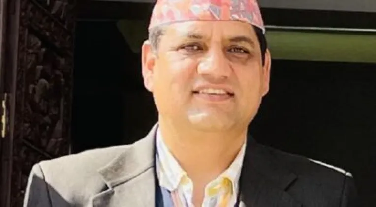 Krishna Prasad Poudel Sworn In as Chair of Disaster Study Committee