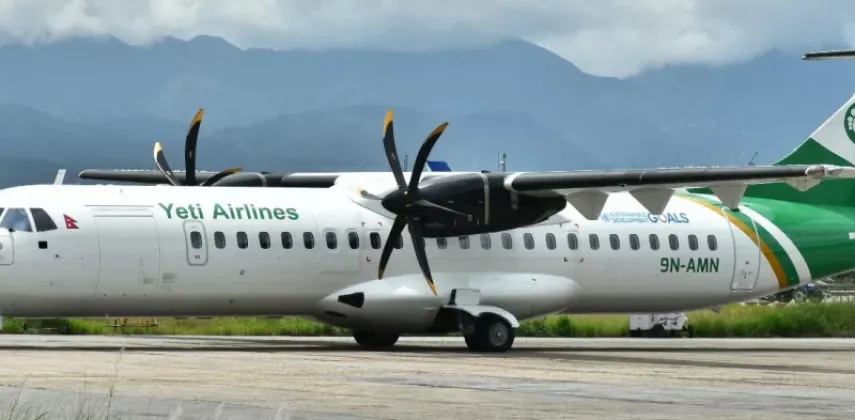 Yeti Airlines Suspends Upper-Class Fares on Dashain Flights From Kathmandu