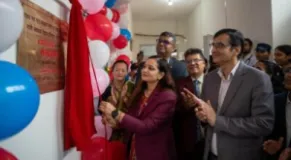 Nisha Mehta Opens Cath Lab at Rapti Health Sciences Academy in Dang